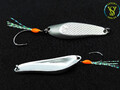 Author's spinner Flamingo SV Area (Silver) for handmade predatory fish for catching asp, ide, trout with delivery to the Netherlands and throughout Europe, price, photo