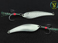 Buy a Yatagan SV spinner (Silver) for pike perch, perch, asp, handmade with delivery to the Netherlands and throughout Europe, price, photo